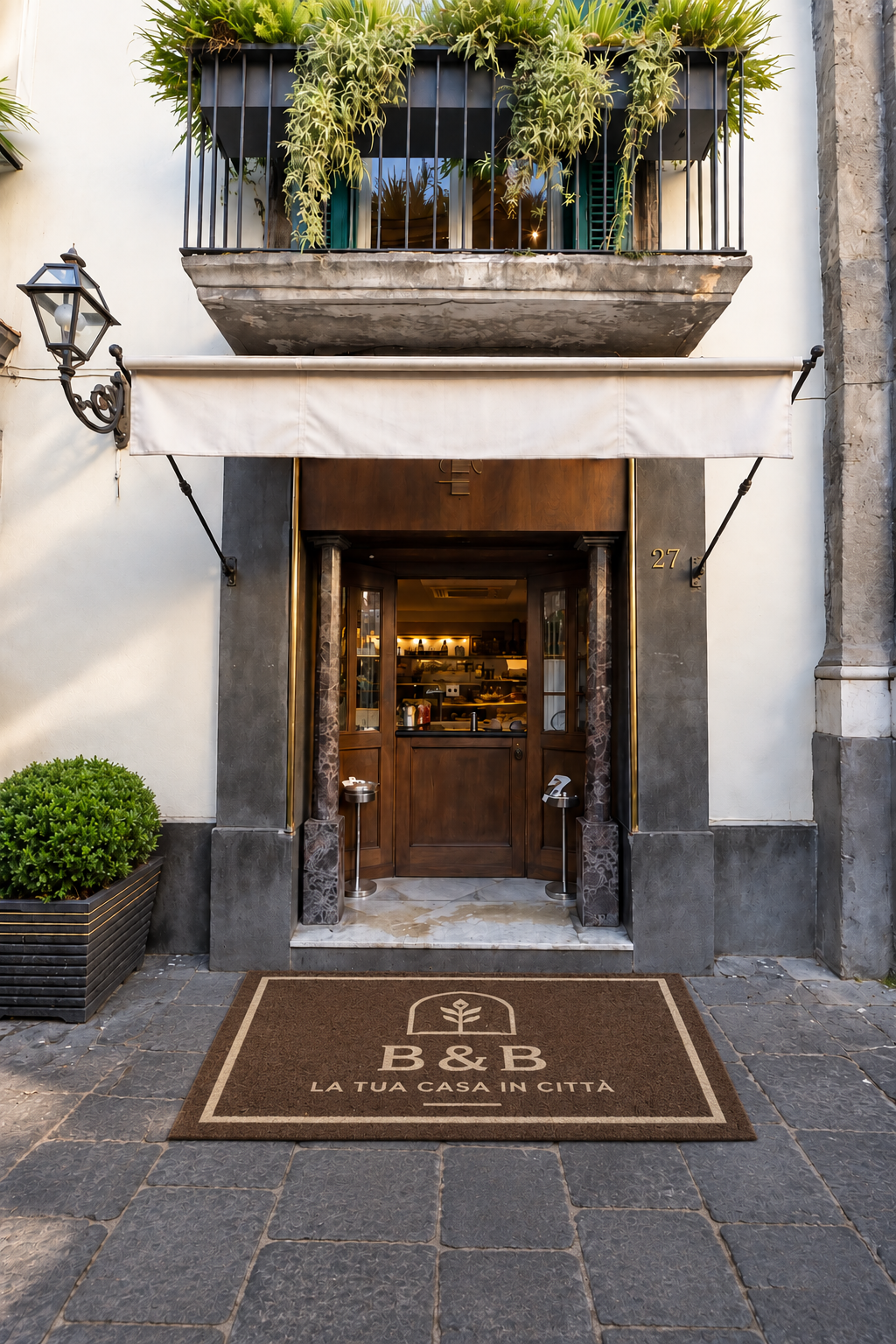 Tappeto personalizzato per hotel