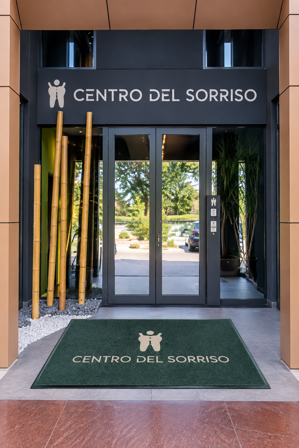 Tappeto personalizzato per studio professionale